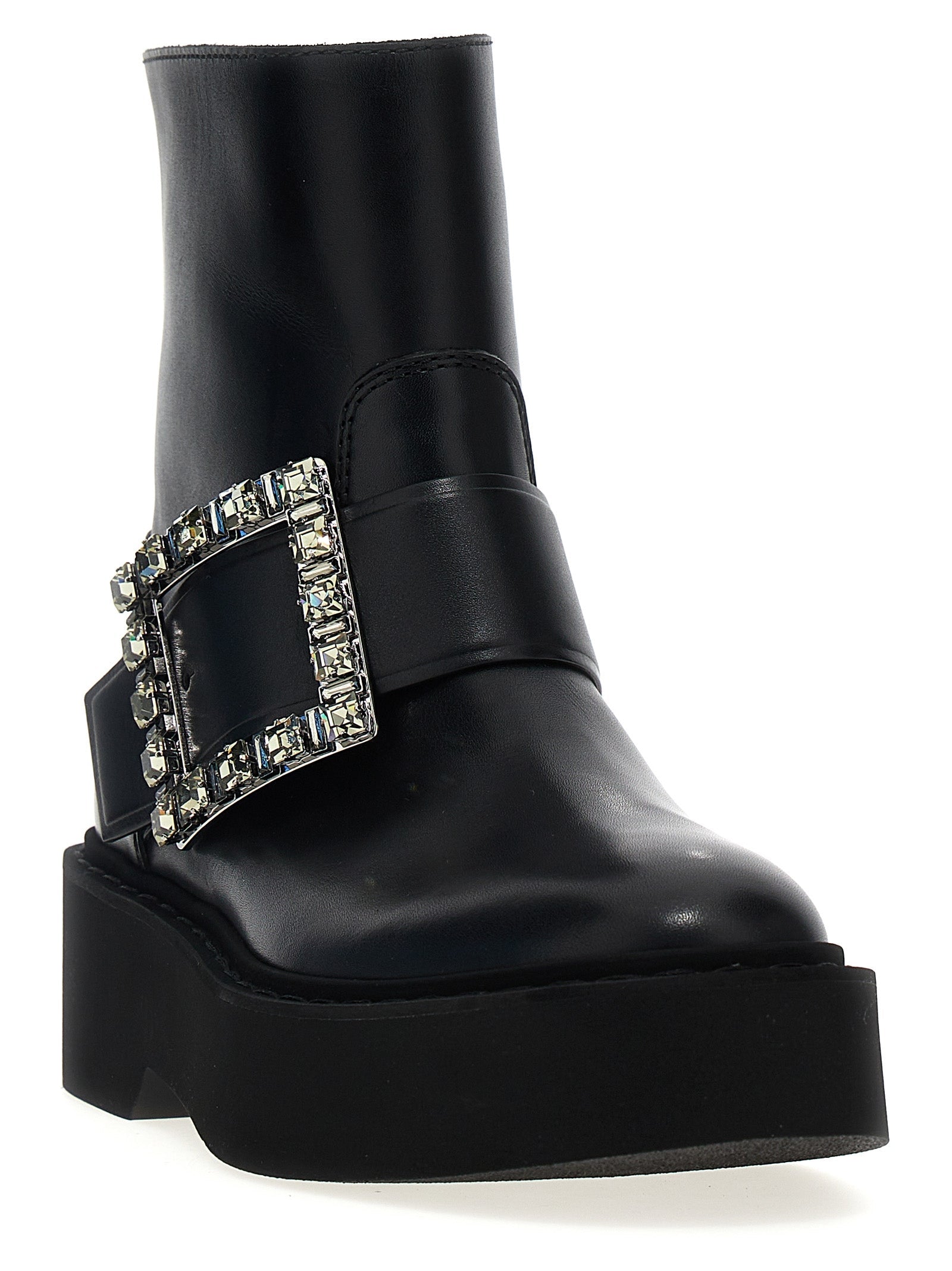 Roger Vivier Women 'Viv Rangers' Ankle Boots