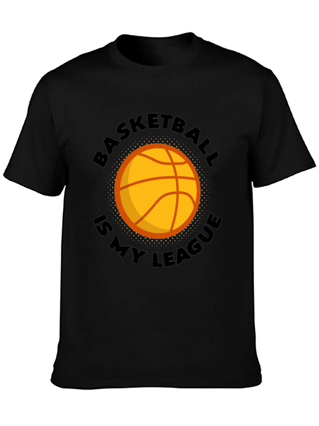 Basketball Is My League Graphic T-Shirt
