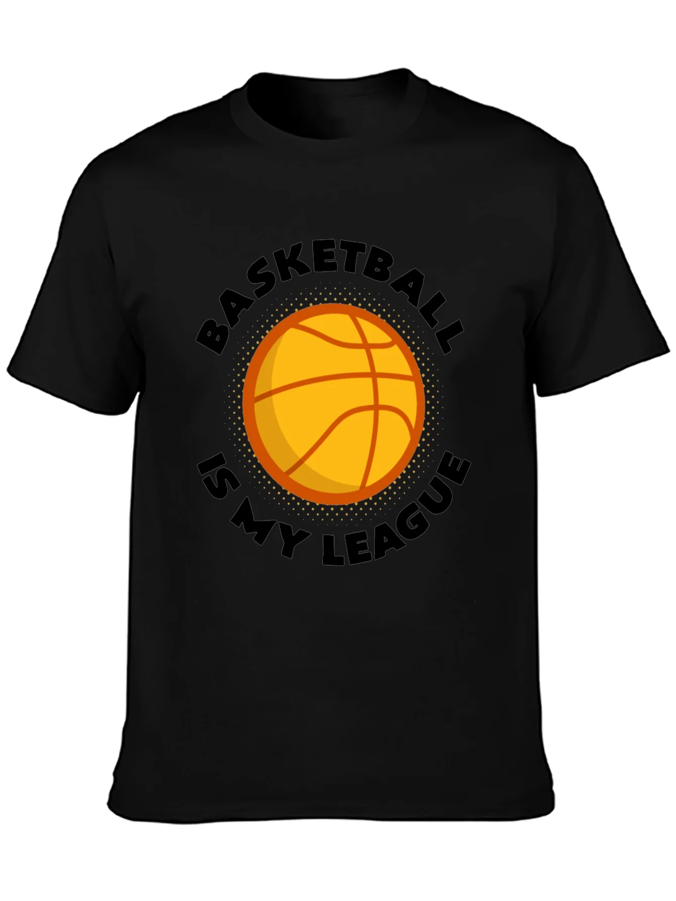 Basketball Is My League Graphic T-Shirt