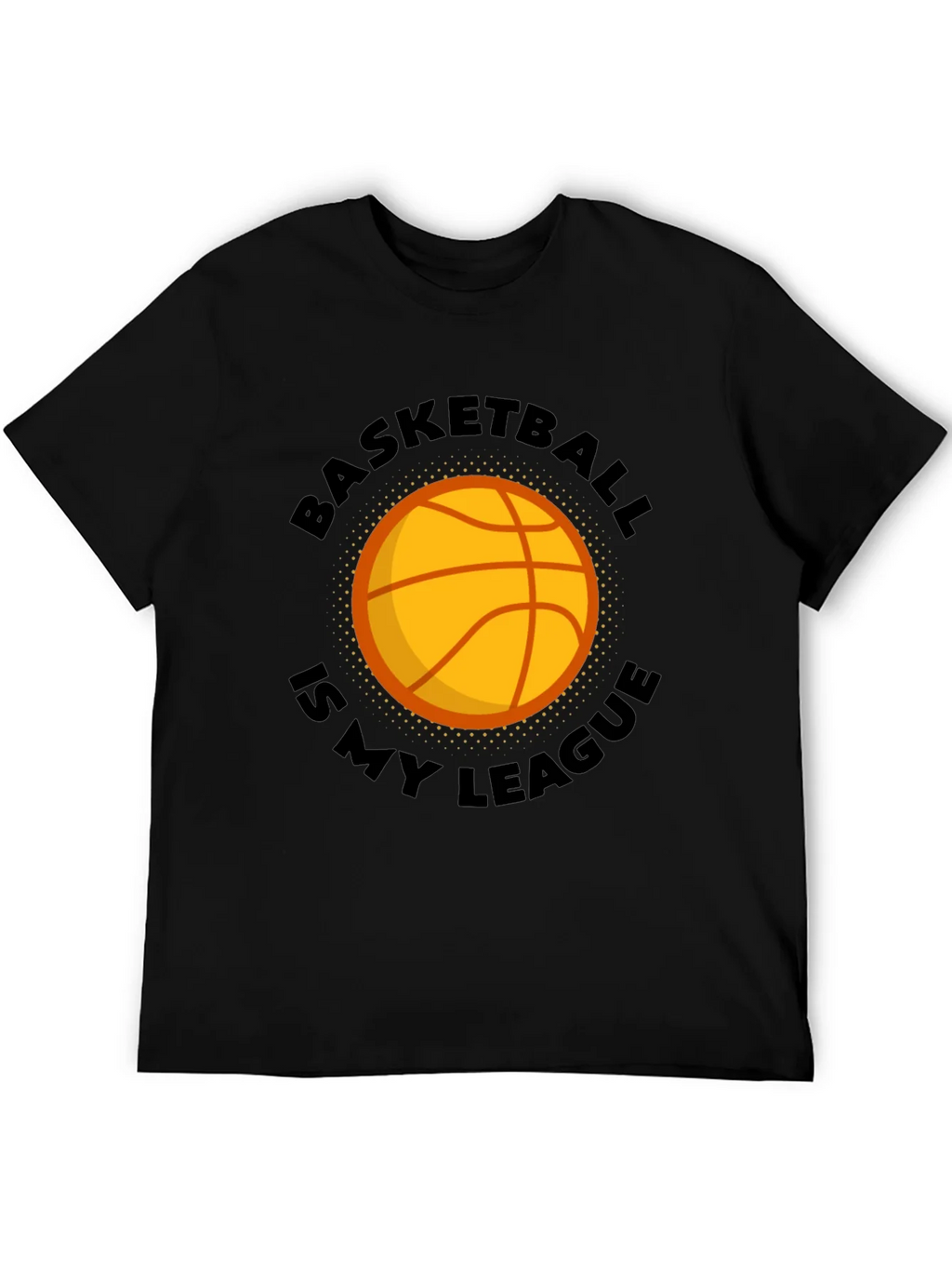 Basketball Is My League Graphic T-Shirt