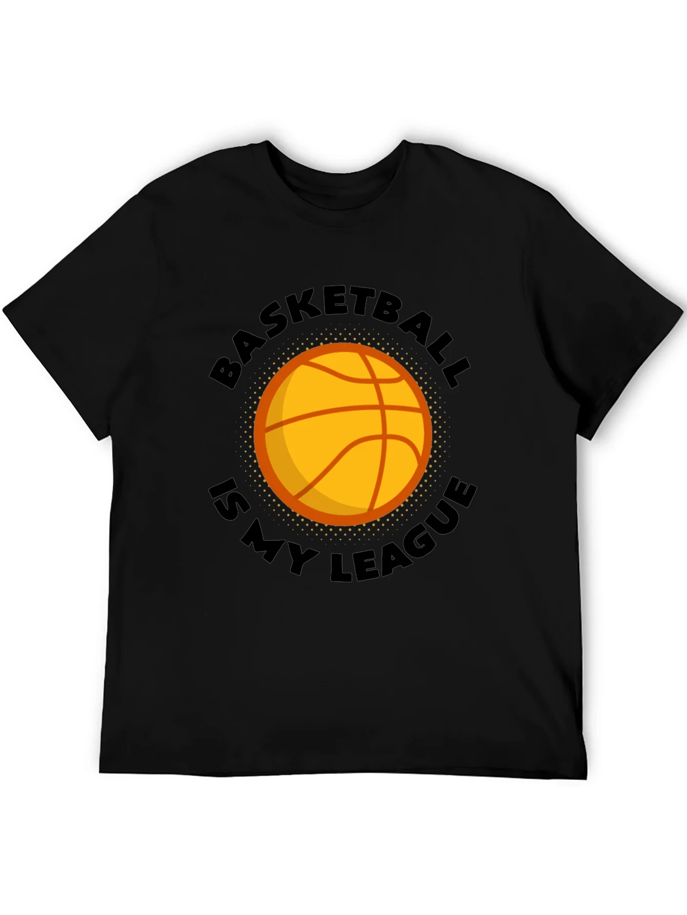 Basketball Is My League Graphic T-Shirt