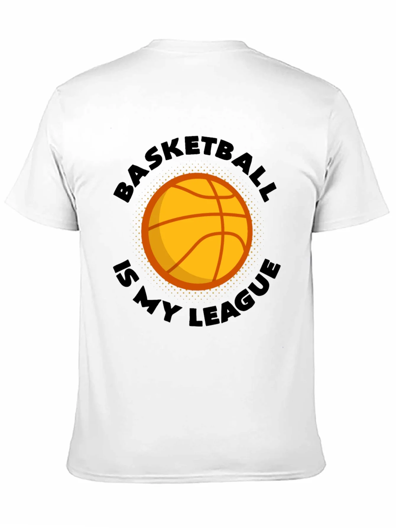 Basketball Is My League Graphic T-Shirt