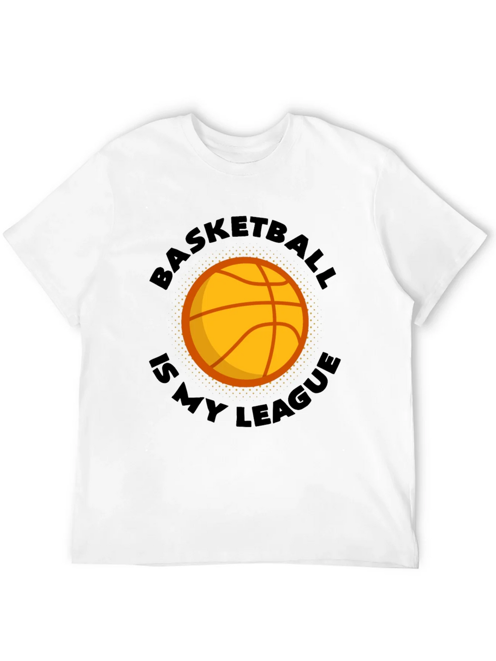 Basketball Is My League Graphic T-Shirt
