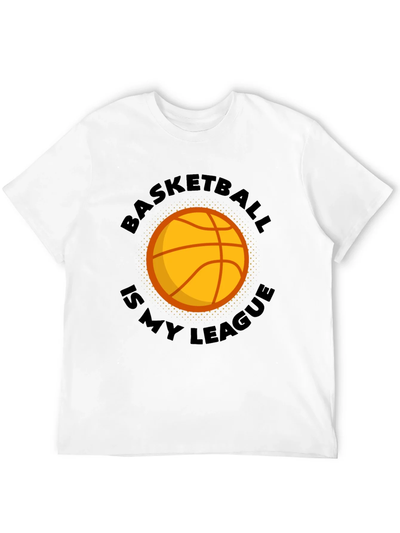 Basketball Is My League Graphic T-Shirt