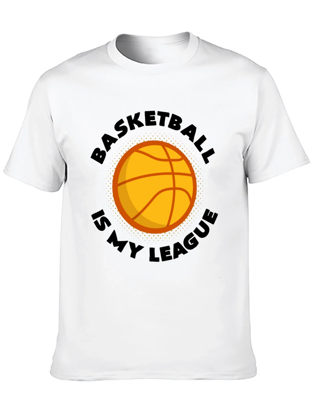 Basketball Is My League Graphic T-Shirt