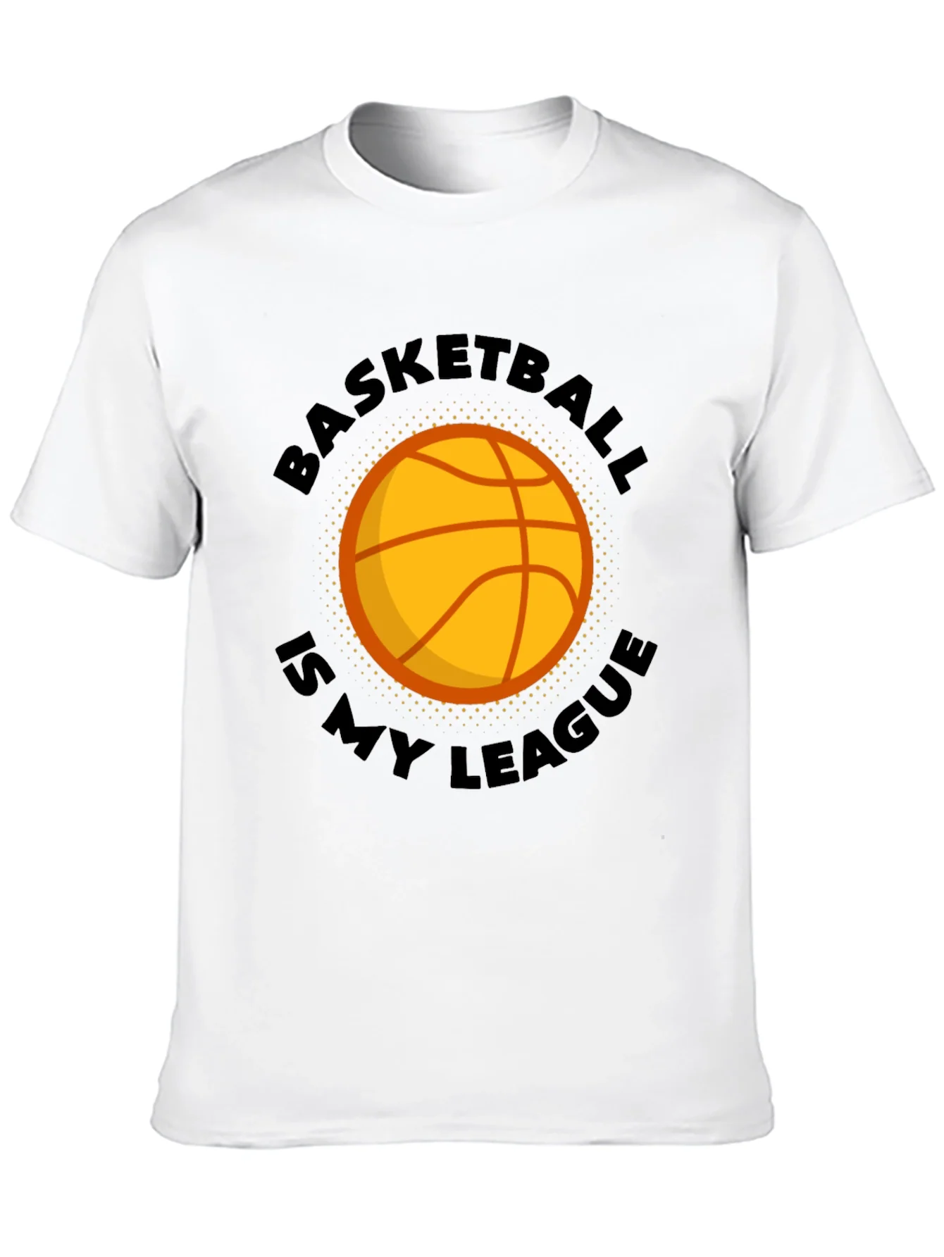 Basketball Is My League Graphic T-Shirt