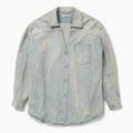 1989 Studio Light Blue Denim Overshirt Men