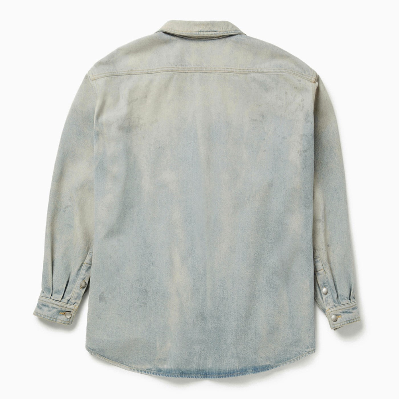 1989 Studio Light Blue Denim Overshirt Men