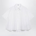 Loewe White Cotton Trapeze Shirt Women