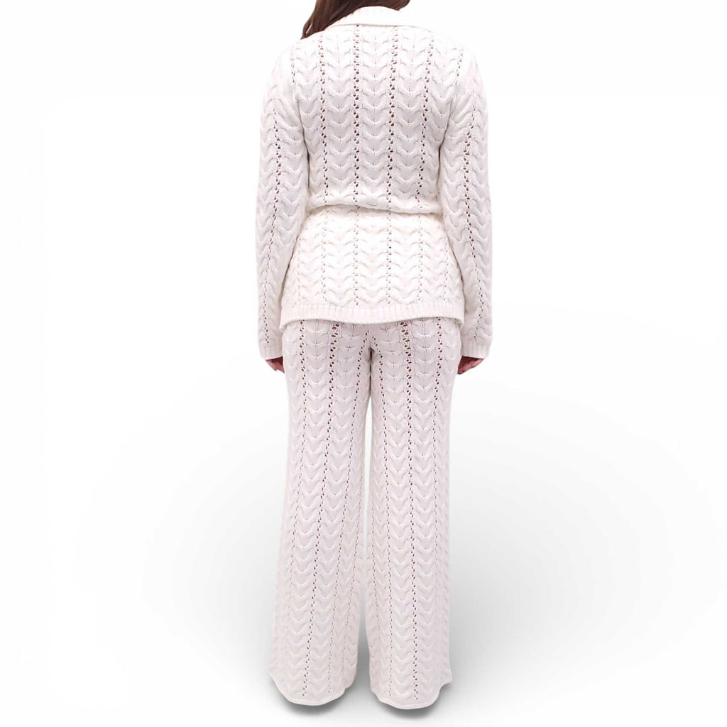 SABO WHITE KNIT SET - SIZE 4