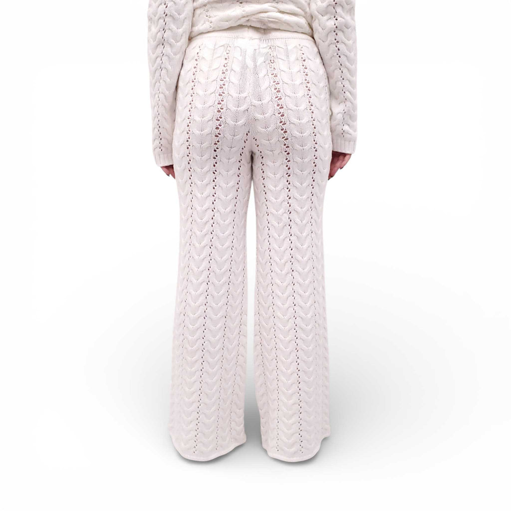 SABO WHITE KNIT SET - SIZE 4