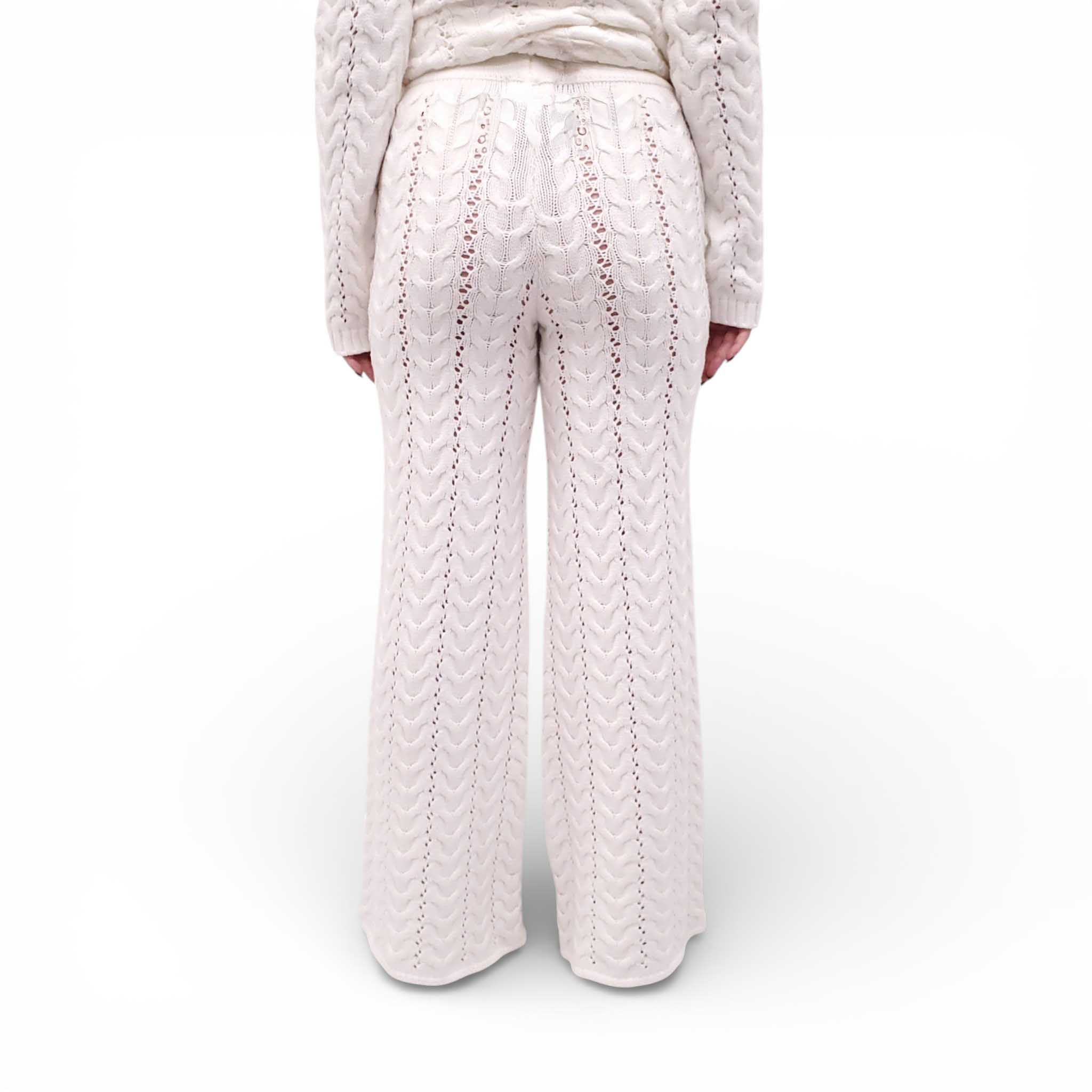 SABO WHITE KNIT SET - SIZE 4