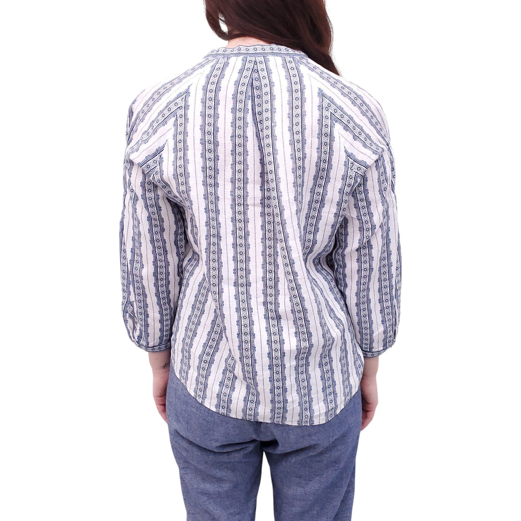 SEA NEW YORK KAFTAN BLOUSE WITH TASSLE DETAIL - SIZE 4