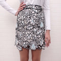 SELF-PORTRAIT FLORAL LACE SKIRT - SIZE 2
