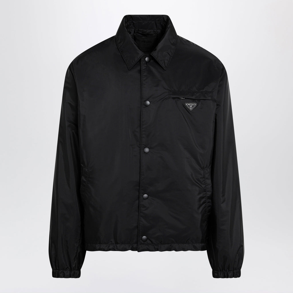 Prada Black Re-Nylon Blouson Jacket Men