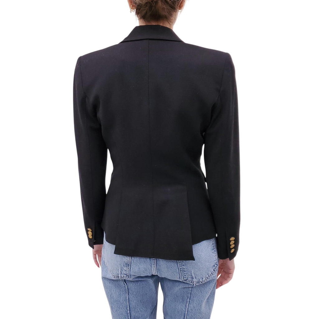 SMYTHE X ELUXE COLLABORATION DUCHESS BLAZER - SIZE 6