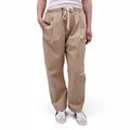 SOLD OUT NYC. KHAKI DRAWSTRING TROUSERS - SIZE L