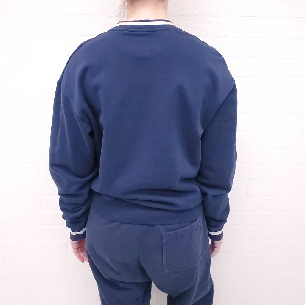 SPORTY & RICH VARSITY SWEATSHIRT - SIZE M