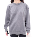 STELLA MCCARTNEY GREY LOGO SWEATSHIRT - SIZE 40