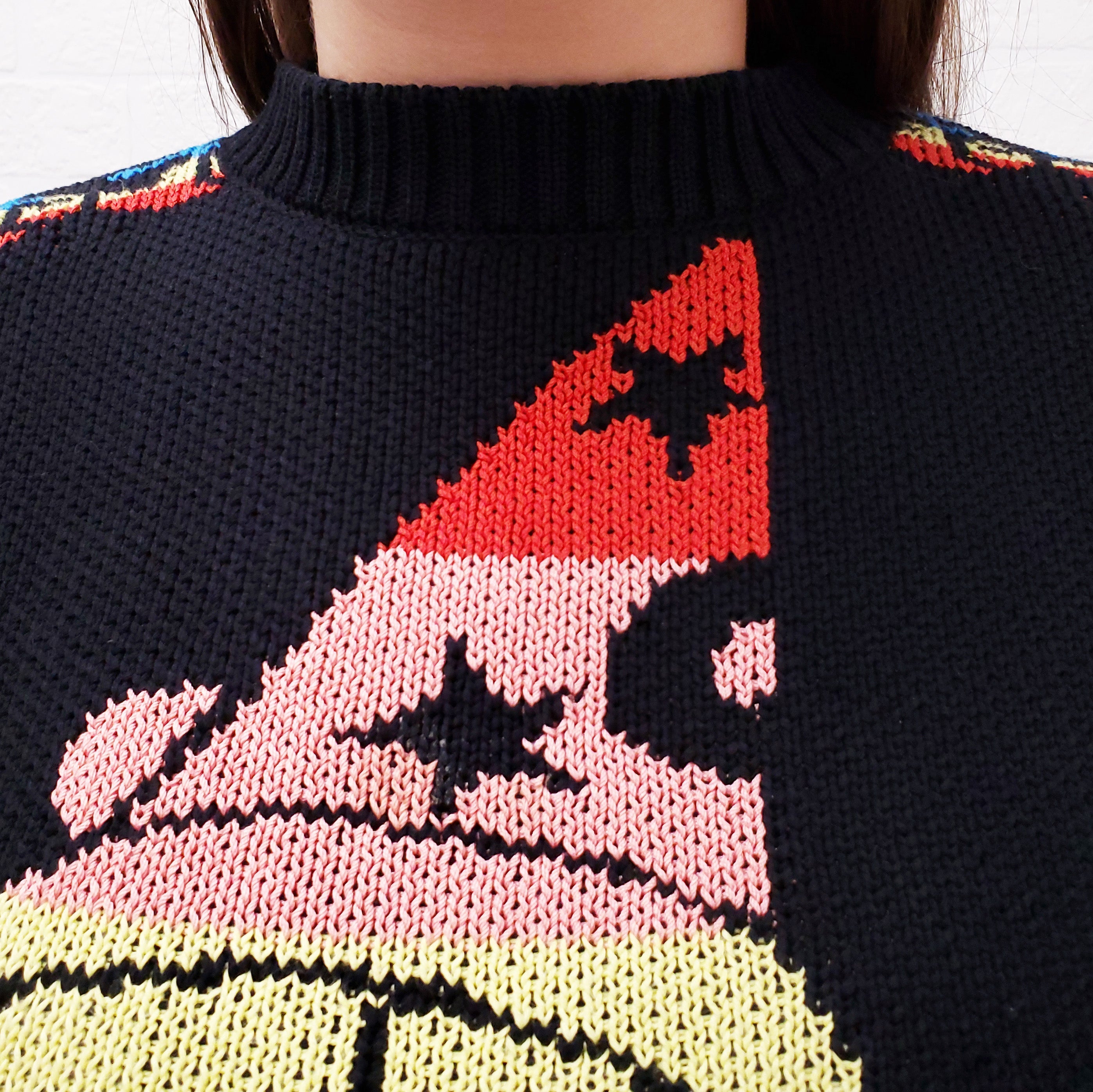 STELLA MCCARTNEY MICKEY MOUSE SWEATER - SIZE XXS (OVERSIZED)