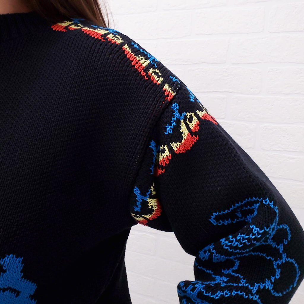 STELLA MCCARTNEY MICKEY MOUSE SWEATER - SIZE XXS (OVERSIZED)