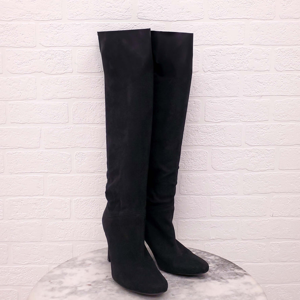STELLA MCCARTNEY VEGAN SUEDE BOOTS - SIZE 40