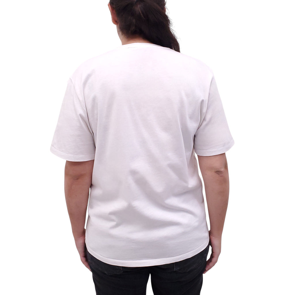 STELLA MCCARTNEY WHITE 2001 LOGO T-SHIRT - SIZE 42