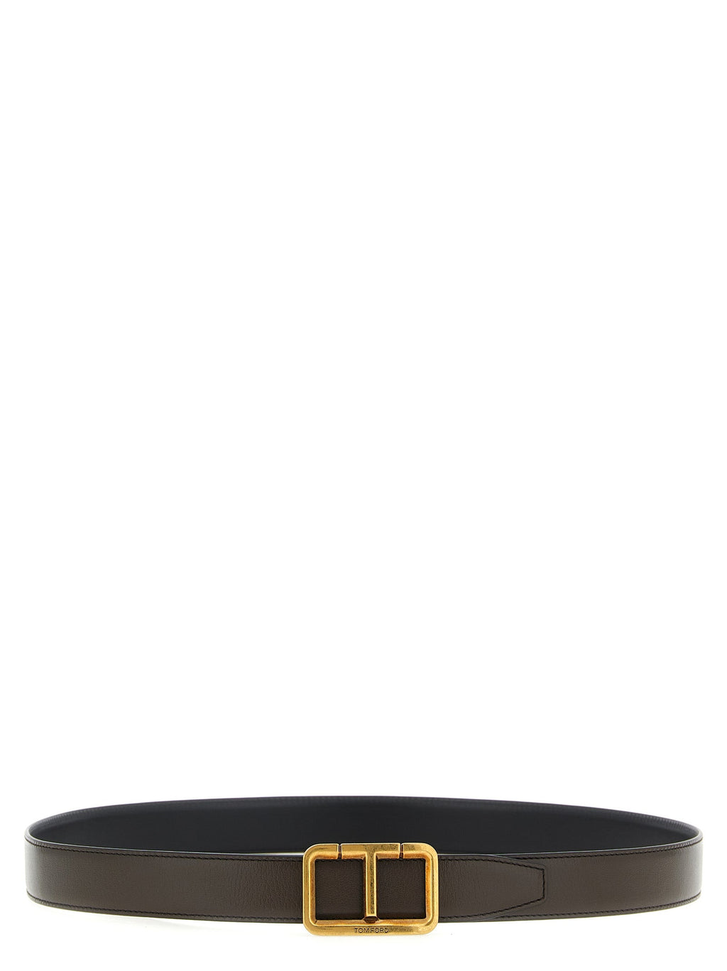 Tom Ford Men Reversible Belt Antique Buckle