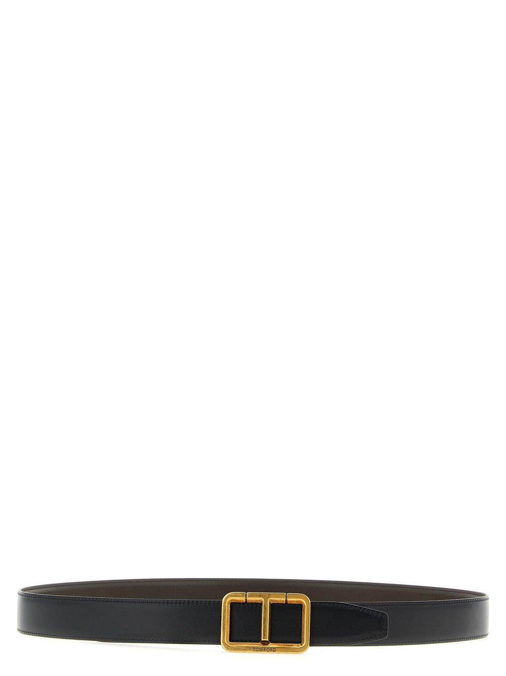 Tom Ford Men Reversible Belt Antique Buckle