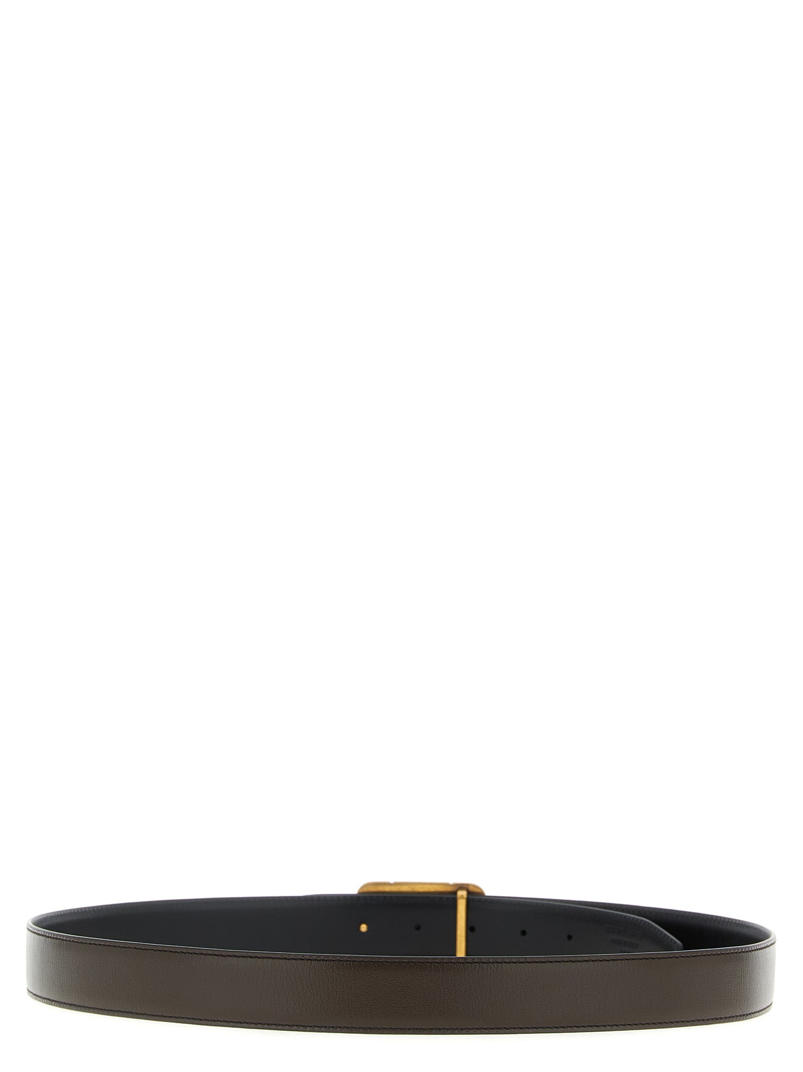Tom Ford Men Reversible Belt Antique Buckle