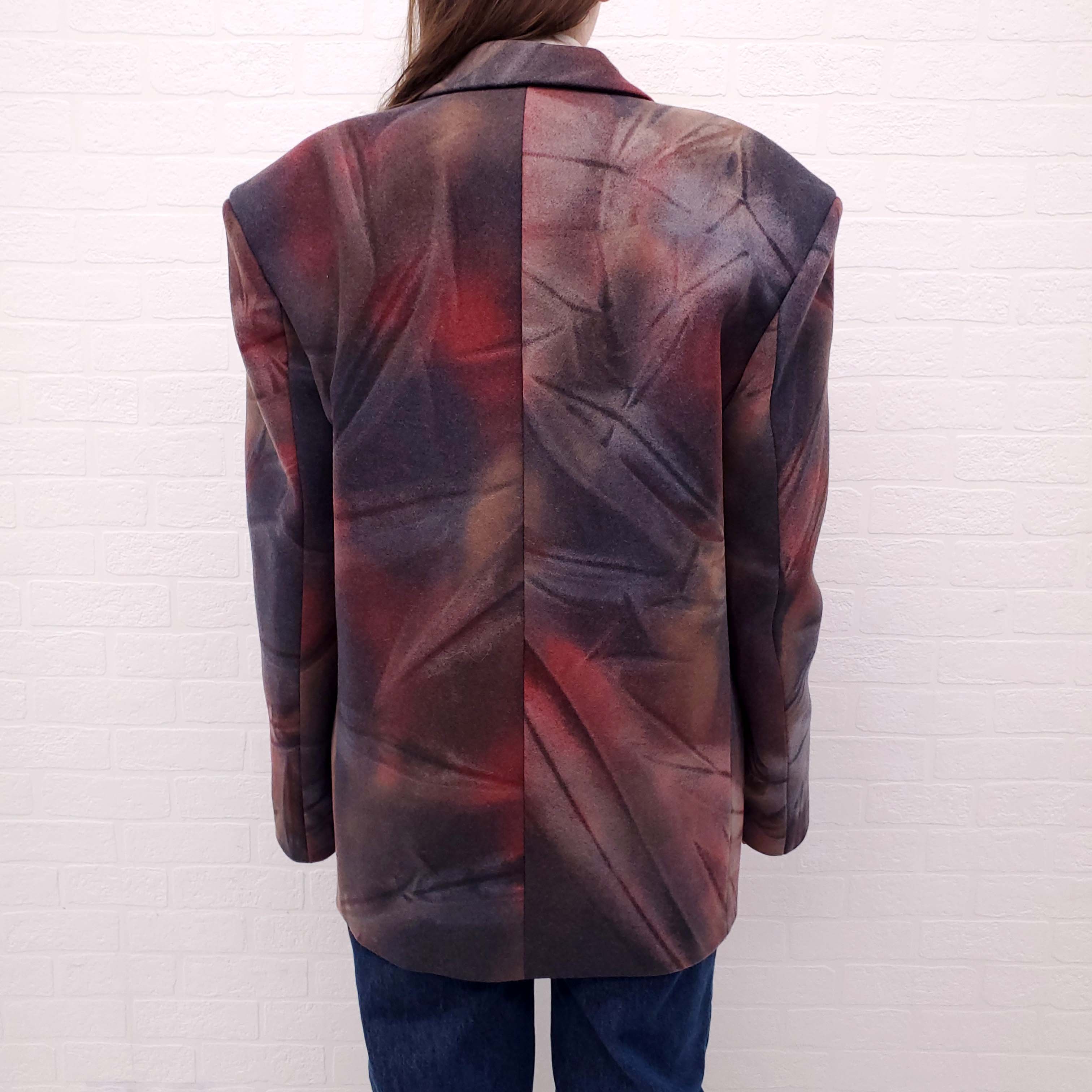 THE ATTICO GLEN SHORT COAT - SIZE 38