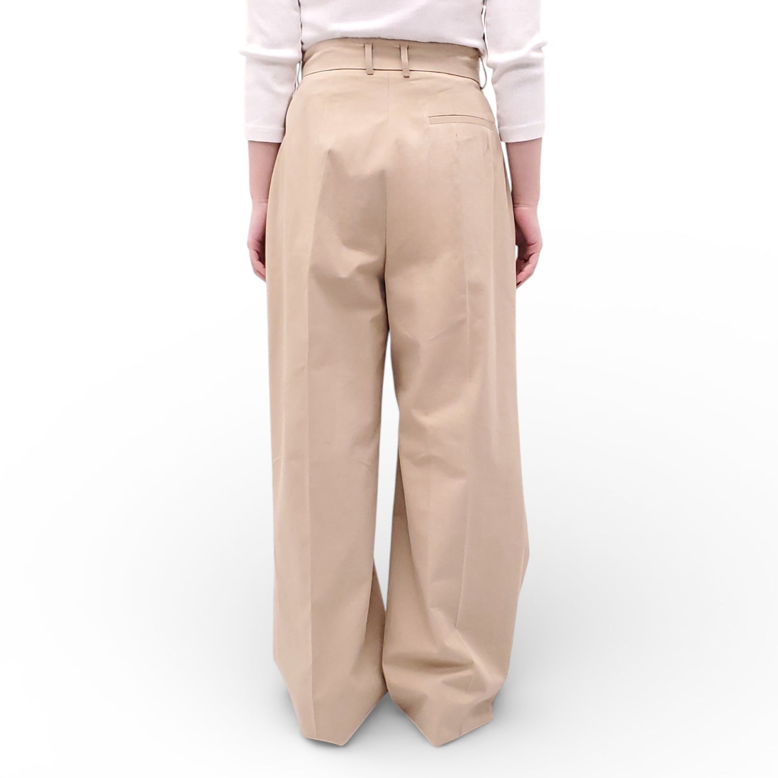 THE FRANKIE SHOP PLEATED TROUSERS - SIZE S