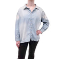 THE GREAT DENIM BUTTON UP BLOUSE - SIZE 1/S