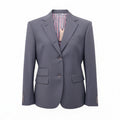 THOM BROWNE GREY WOOL SPORT COAT - SIZE 36