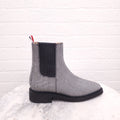 THOM BROWNE PLAID CHELSEA BOOTS - SIZE 38.5