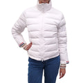 THOM BROWNE WHITE DOWN PUFFER JACKET - SIZE 40
