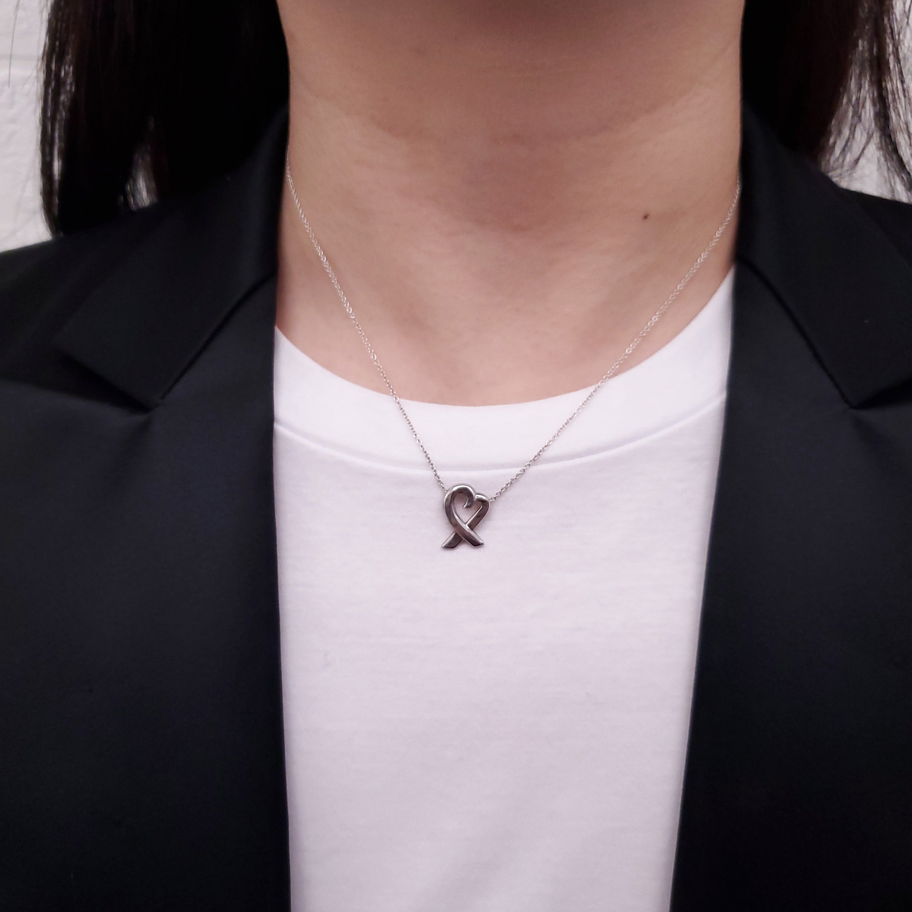 TIFFANY & CO. OPEN HEART NECKLACE