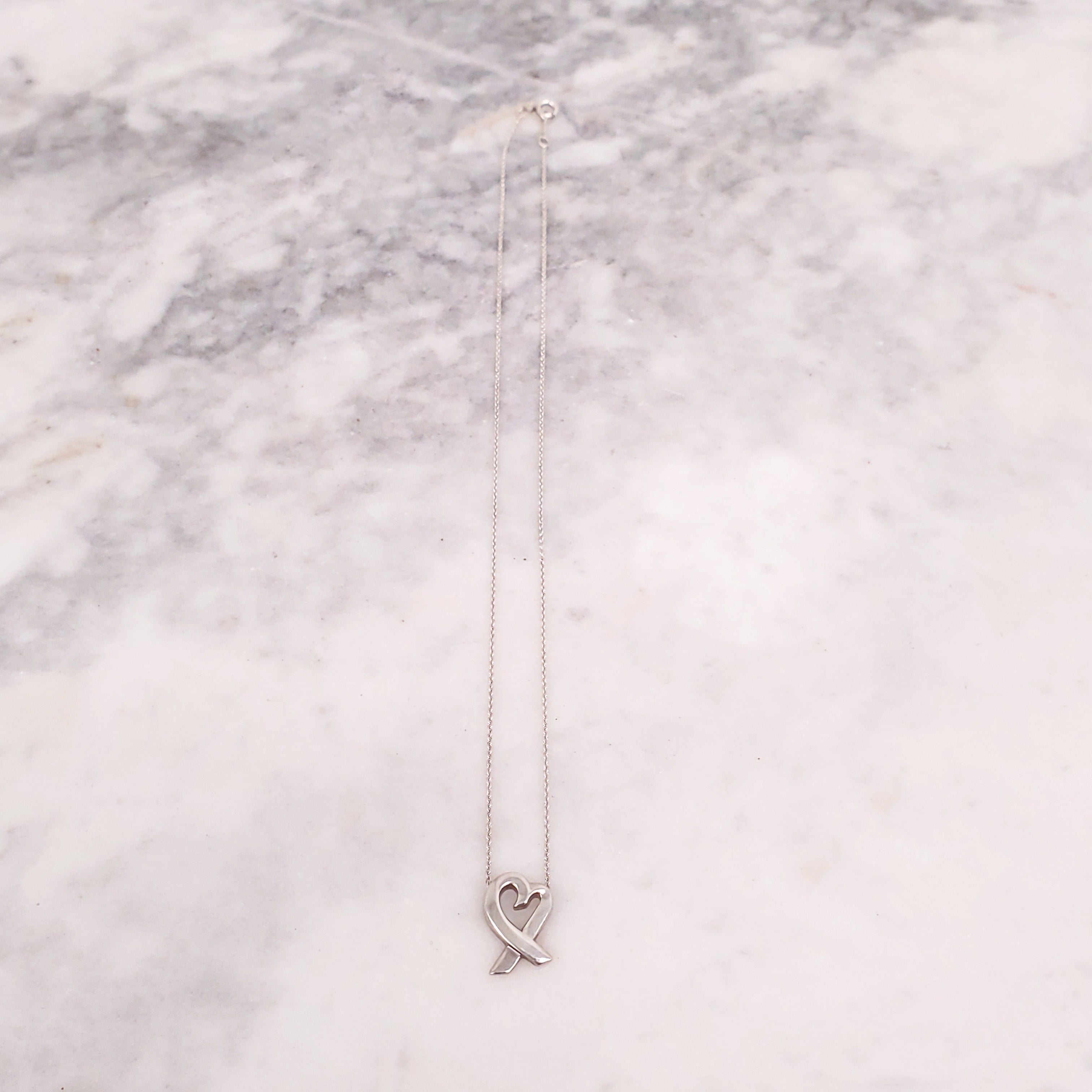 TIFFANY & CO. OPEN HEART NECKLACE