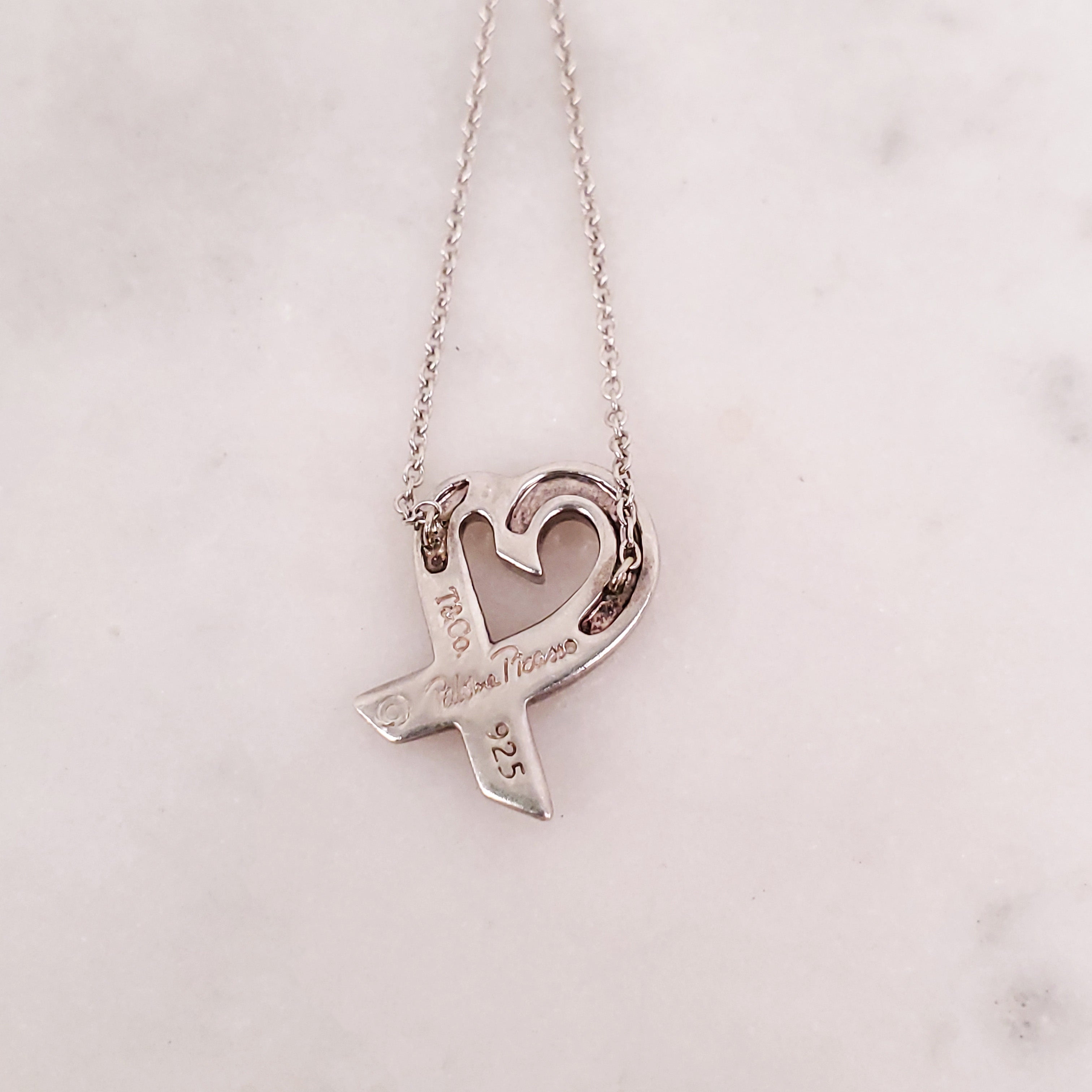 TIFFANY & CO. OPEN HEART NECKLACE