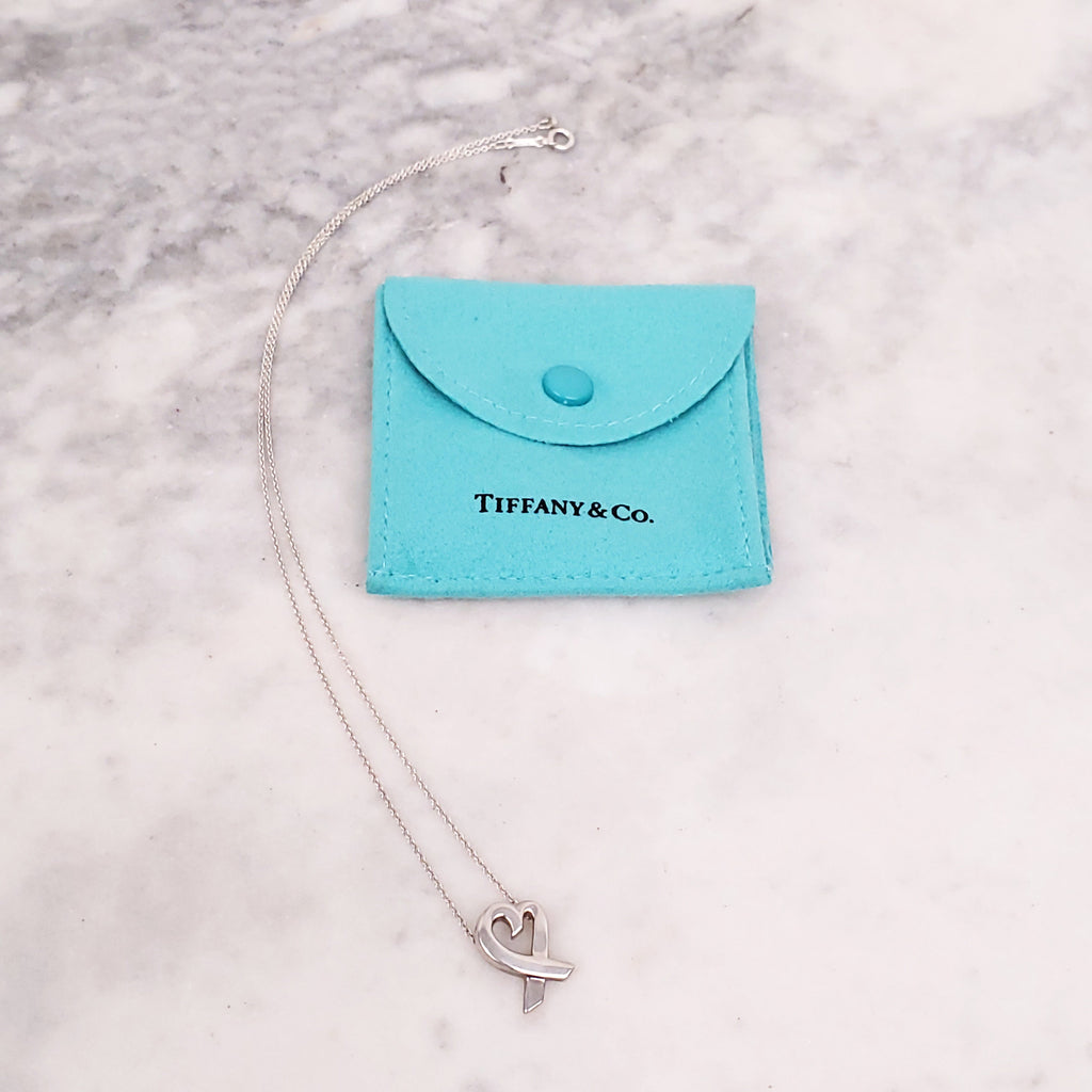 TIFFANY & CO. OPEN HEART NECKLACE