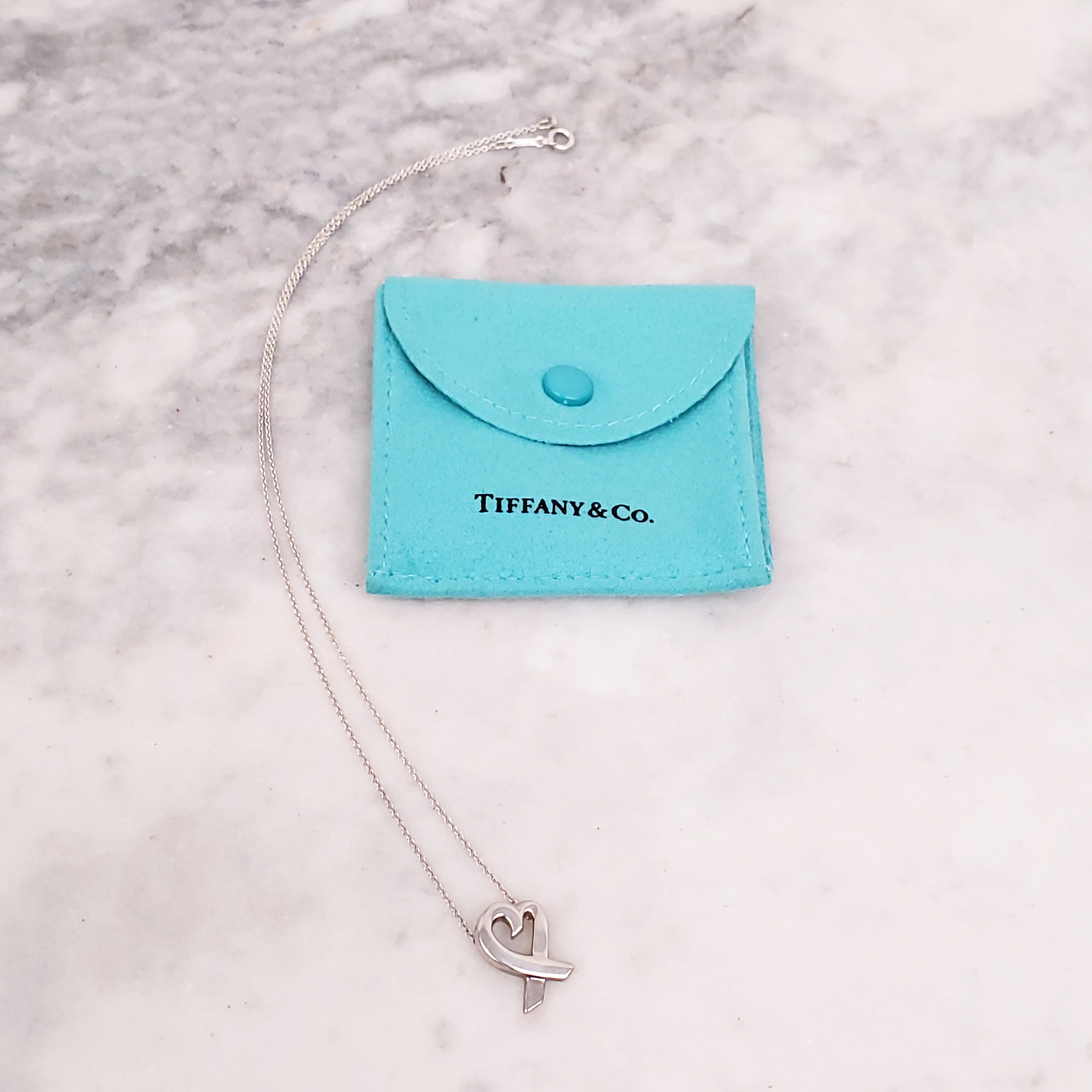 TIFFANY & CO. OPEN HEART NECKLACE