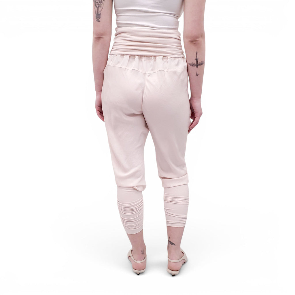 TOM FORD BLUSH PINK SILK PANTS - SIZE 40