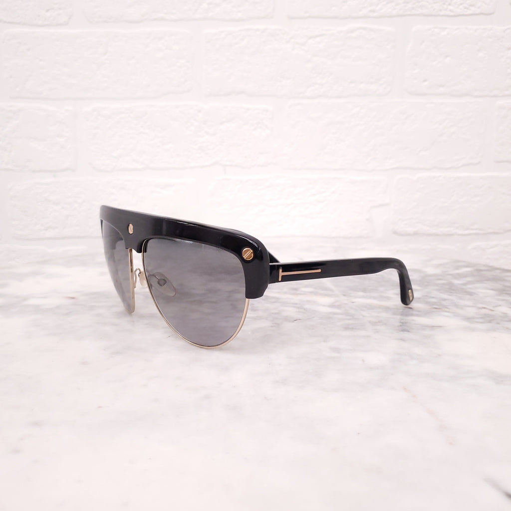 TOM FORD 'LIANE' SHIELD SUNGLASSES