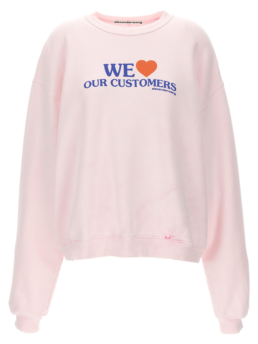 Alexander Wang Women 'We Love Our Customers' Sweatshirt