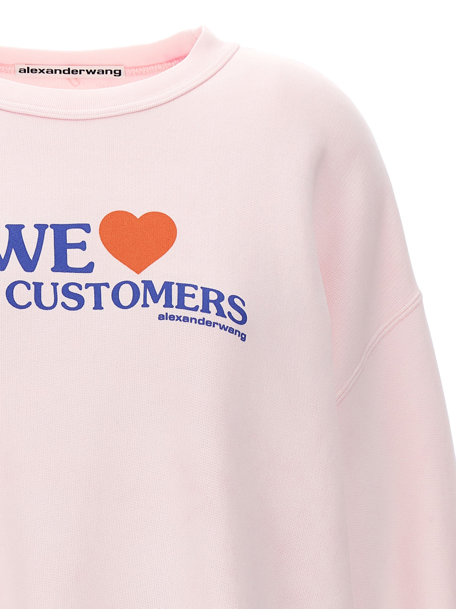 Alexander Wang Women 'We Love Our Customers' Sweatshirt