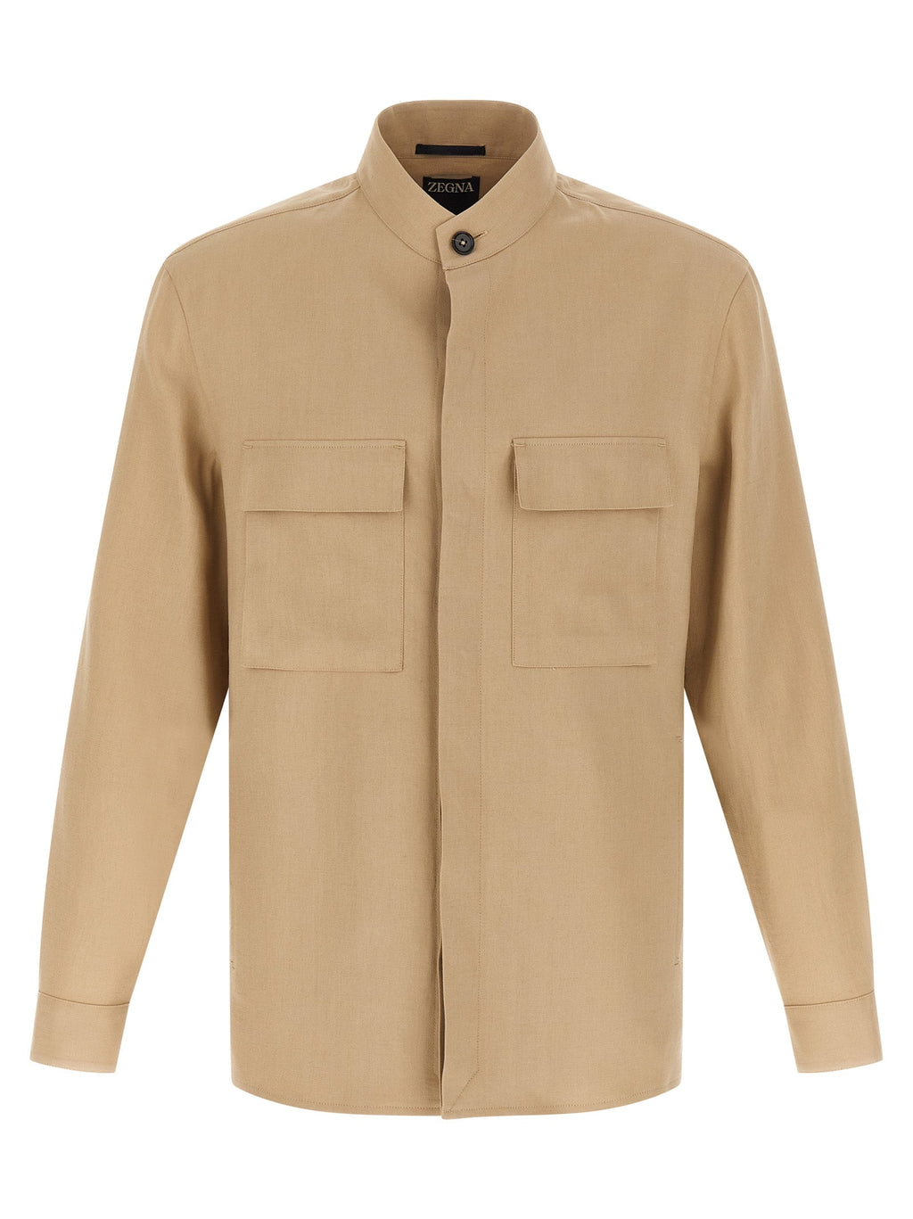 Zegna Men 'Oasi Lino' Overshirt