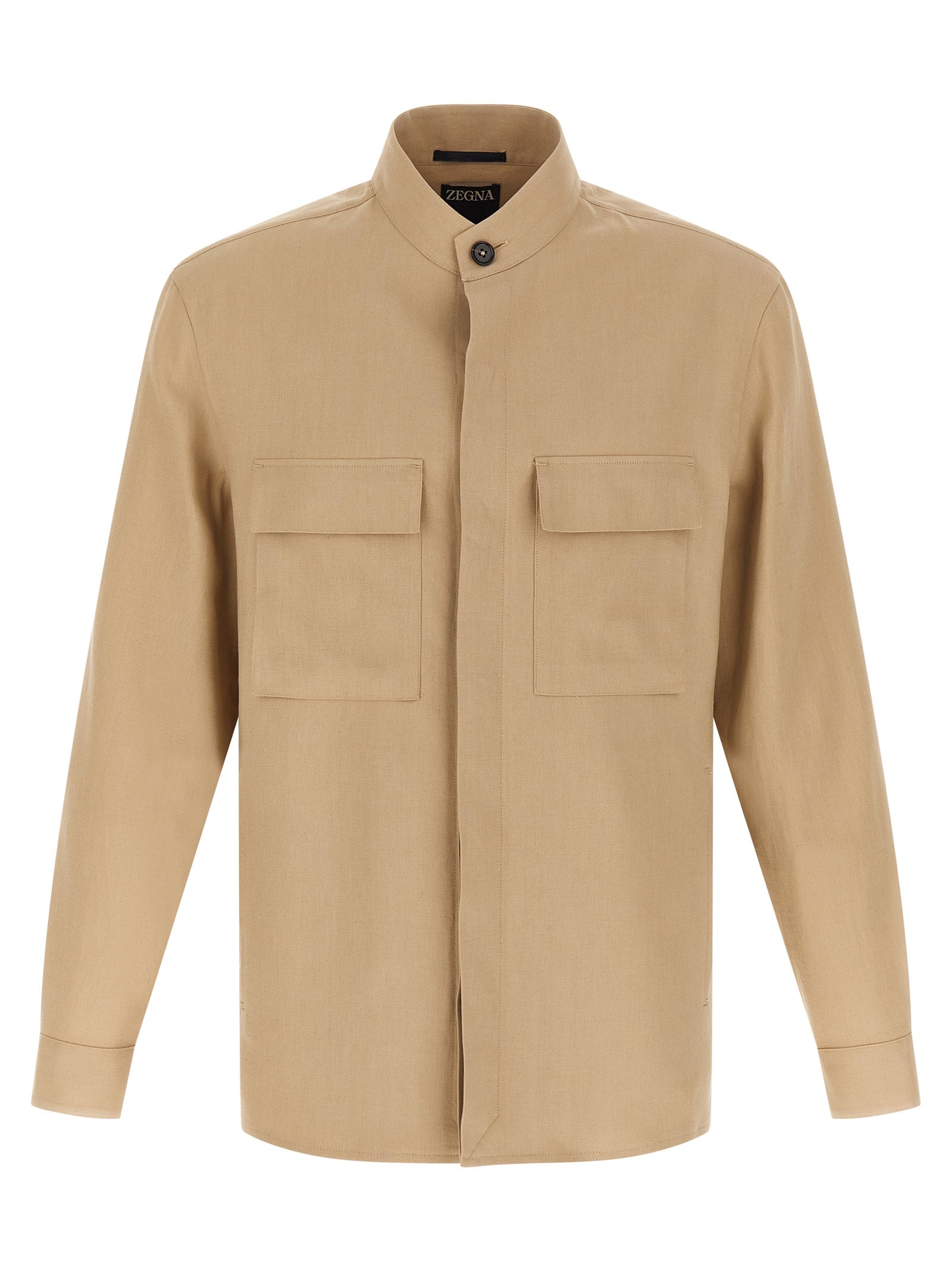 Zegna Men 'Oasi Lino' Overshirt