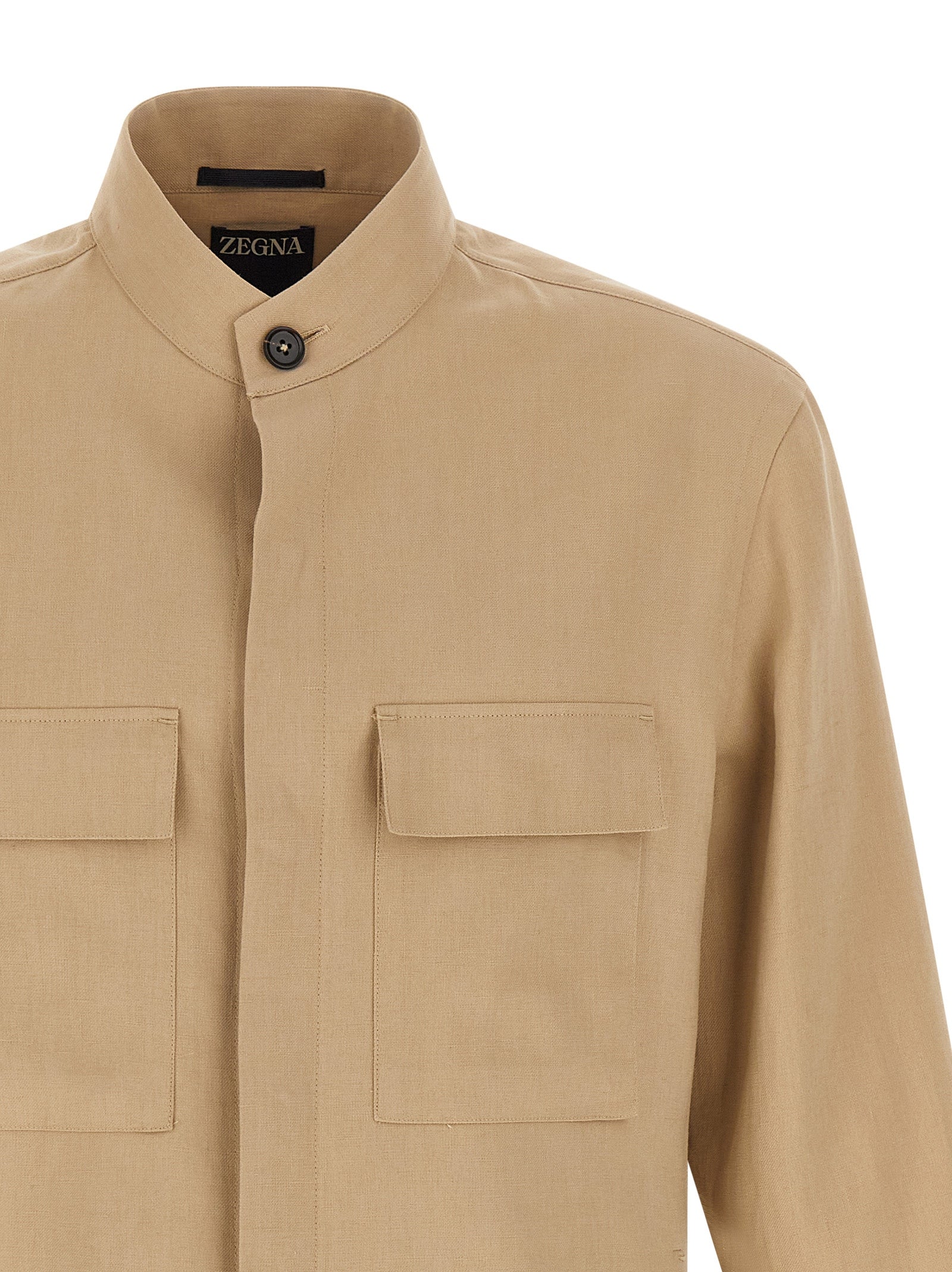 Zegna Men 'Oasi Lino' Overshirt