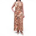 ULLA JOHNSON 'AVRELIE' SILK MIDI DRESS - SIZE 12