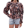 ULLA JOHNSON 'KALILA' BLOUSE - SIZE 8